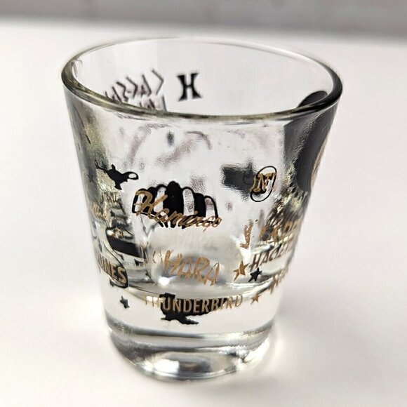 Vintage Las Vegas Hotels Souvenir Shot Glass - Picture 5 of 7